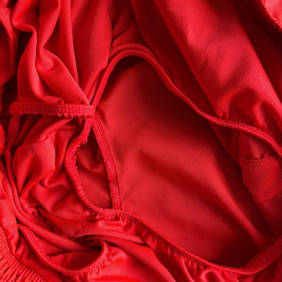 Nike Dry Fit Neon Orange & Pink Mesh Running Athletic Shorts- Medium - Picture 8 of 9